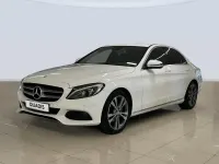 Usado Mercedes C200 136 CV (100 kW) 2016 Blanco Berlina