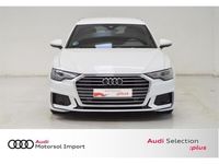 Usado Audi A6 S-Line 204 CV (150 kW) 2022 Blanco glaciar Familiar
