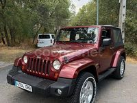 Usado Jeep Wrangler Sahara 177 CV (130 kW) 2009 Granate SUV