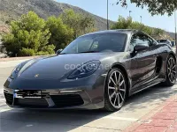Usado Porsche 718 Cayman 300 CV (220 kW) 2017 Gris / plata Coupe