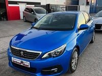 Usado Peugeot 308 Allure 130 CV (95 kW) 2021 Azul Utilitario