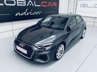 Usado Audi A3 Sportback S-Line 150 CV (110 kW) 2021 Gris Utilitario