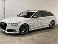 Usado Audi RS6 605 CV (444 kW) 2018 Blanco Familiar