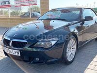 Usado BMW 630 Cabriolet 258 CV (189 kW) 2007 Negro Descapotable