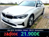 Usado BMW 318 Comfort Edition 150 CV (110 kW) 2019 Blanco Berlina