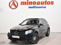 Usado Mercedes GLC220 AMG line 170 CV (125 kW) 2016 Negro SUV