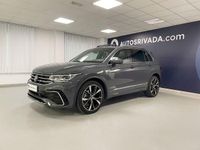 Usado VW Tiguan R-line 150 CV (110 kW) 2022 Gris delfín (metalizado) SUV