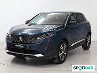 Usado Peugeot 3008 Allure 131 CV (96 kW) 2024 Azul SUV
