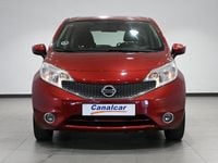 Usado Nissan Note Acenta 90 CV (66 kW) 2014 Granate Utilitario