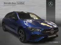 Usado Mercedes CLA250e AMG line 163 CV (119 kW) 2024 Azul denim metalizado Coupe