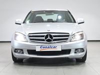 Usado Mercedes C200 Avantgarde 184 CV (135 kW) 2008 Plateado Berlina