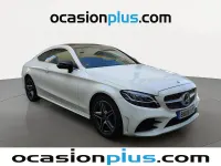 Usado Mercedes C220 AMG 194 CV (142 kW) 2018 Blanco Coupe