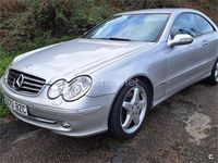 Usado Mercedes CLK500 Avantgarde 306 CV (225 kW) 2002 Gris / plata Coupe