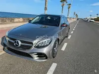 Usado Mercedes C220 170 CV (125 kW) 2018 Gris / plata Familiar