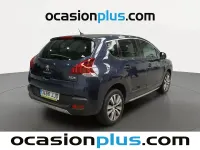 Usado Peugeot 3008 Style 131 CV (96 kW) 2015 Azul Familiar