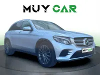 Usado Mercedes GLC220 170 CV (125 kW) 2017 Gris / plata SUV