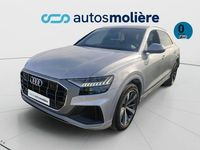 Usado Audi Q8 S-Line 381 CV (280 kW) 2021 Gris SUV