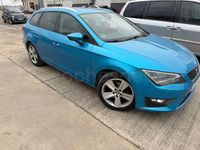 Usado Seat Leon FR 150 CV (110 kW) 2016 Azul Familiar