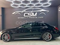 Usado Mercedes C63S AMG 510 CV (375 kW) 2018 Negro Berlina