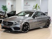Usado Mercedes C300 245 CV (180 kW) 2017 Granate Coupe