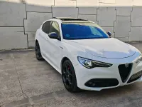 Usado Alfa Romeo Stelvio Ti 210 CV (154 kW) 2021 Blanco SUV