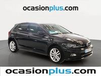 Usado VW Polo R-line 95 CV (69 kW) 2021 Negro Utilitario