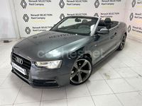 Usado Audi A5 Cabriolet S-Line 190 CV (139 kW) 2016 Gris / plata Descapotable