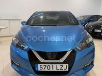 Usado Nissan Micra Acenta 92 CV (67 kW) 2022 Azul Utilitario