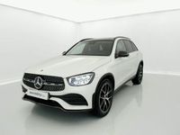 Usado Mercedes GLC220 AMG line 245 CV (180 kW) 2022 Blanco polar