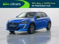 Usado Peugeot e-208 Allure 100 kW (136 CV) 2023 Azul Utilitario