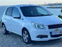 Usado Chevrolet Aveo LS 84 CV (61 kW) 2010 Blanco Berlina
