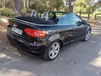 Usado Audi A3 Cabriolet Ambition 140 CV (102 kW) 2009 Negro Descapotable