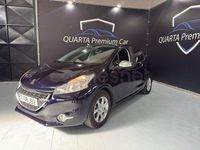 Usado Peugeot 208 Access 82 CV (60 kW) 2014 Azul Utilitario