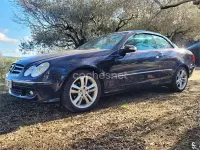Usado Mercedes CLK280 Avantgarde 231 CV (169 kW) 2007 Azul Descapotable