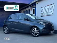 Usado Renault Zoe Intens 100 kW (136 CV) 2021 Blanco Utilitario