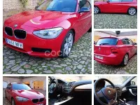 Usado BMW 114 102 CV (75 kW) 2012 Rojo Utilitario