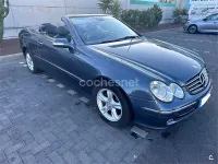 Usado Mercedes CLK240 Avantgarde 170 CV (125 kW) 2004 Azul Descapotable