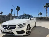 Usado Mercedes C220 AMG line 170 HP (125 kW) 2017 Branco Sedan