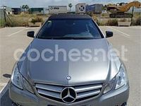 Usado Mercedes E350 Avantgarde 231 CV (169 kW) 2012 Gris / plata Descapotable