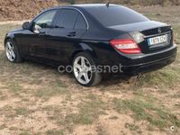 Usado Mercedes C200 Classic 122 CV (89 kW) 2007 Negro Berlina