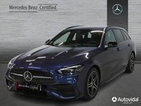 Usado Mercedes C220 AMG line 200 CV (147 kW) 2025 Azul sodalita Familiar