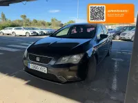 Usado Seat Leon Reference 105 CV (77 kW) 2014 Negro Berlina
