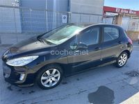 Usado Peugeot 308 110 CV (80 kW) 2009 Negro Berlina