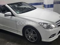 Usado Mercedes E350 306 CV (225 kW) 2012 Blanco Descapotable
