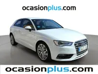 Usado Audi A3 Attraction 110 CV (80 kW) 2015 Blanco Utilitario