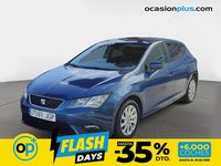 Usado Seat Leon Style 105 CV (77 kW) 2015 Azul Utilitario
