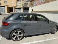 Usado Audi A3 S-Line 116 CV (85 kW) 2018 Gris / plata Berlina