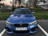 Usado BMW 118 150 CV (110 kW) 2018 Azul Utilitario