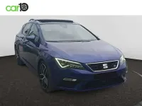 Usado Seat Leon FR 150 CV (110 kW) 2020 Azul Utilitario