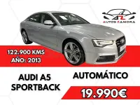 Usado Audi A5 Sportback S-Line 177 CV (130 kW) 2013 Gris / plata Utilitario